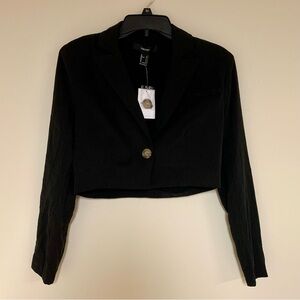 NWT Cropped Blazer Jacket